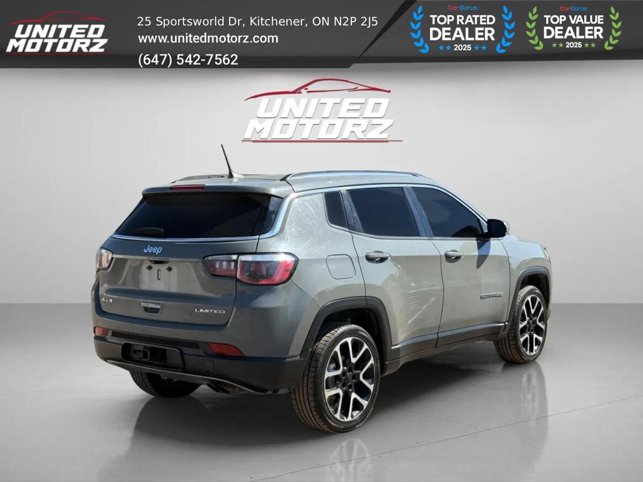 2020 Jeep Compass Limited AUTO 4*4 2.4L~SAFETY CERTIFIED~20 SERVICE Photo