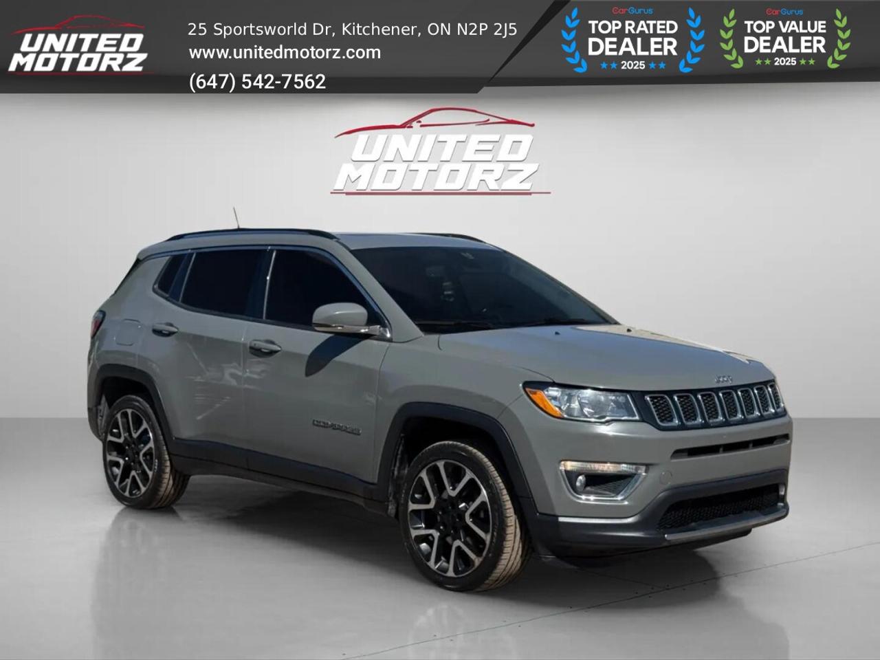 2020 Jeep Compass Limited AUTO 4*4 2.4L~SAFETY CERTIFIED~20 SERVICE Photo