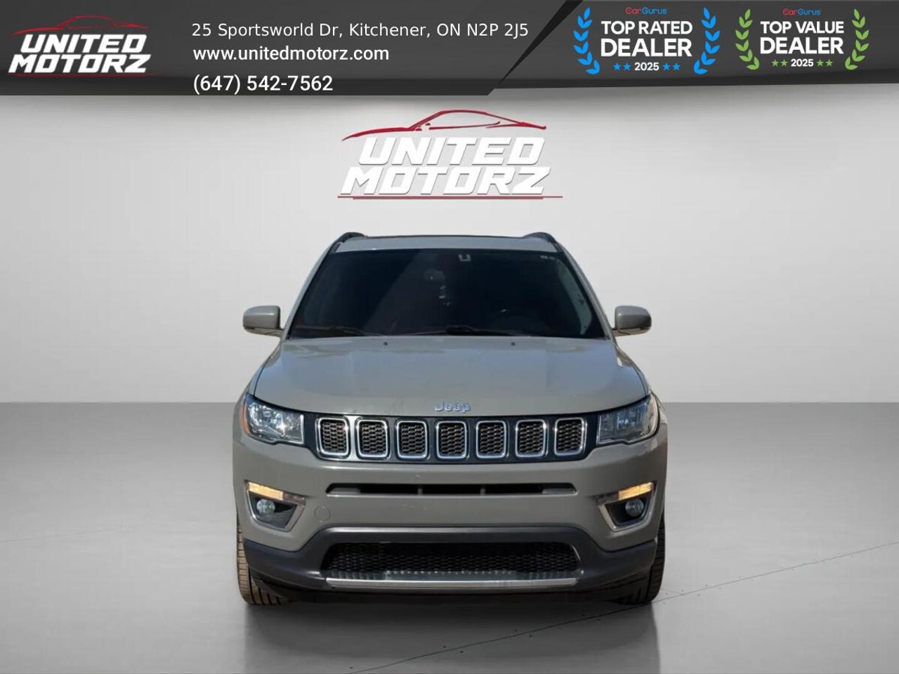 2020 Jeep Compass Limited AUTO 4*4 2.4L~SAFETY CERTIFIED~20 SERVICE Photo