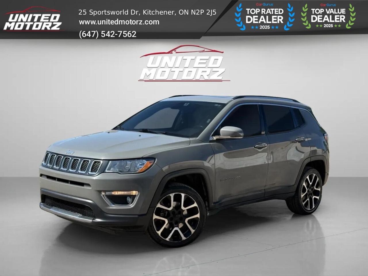 2020 Jeep Compass Limited AUTO 4*4 2.4L~SAFETY CERTIFIED~20 SERVICE Photo
