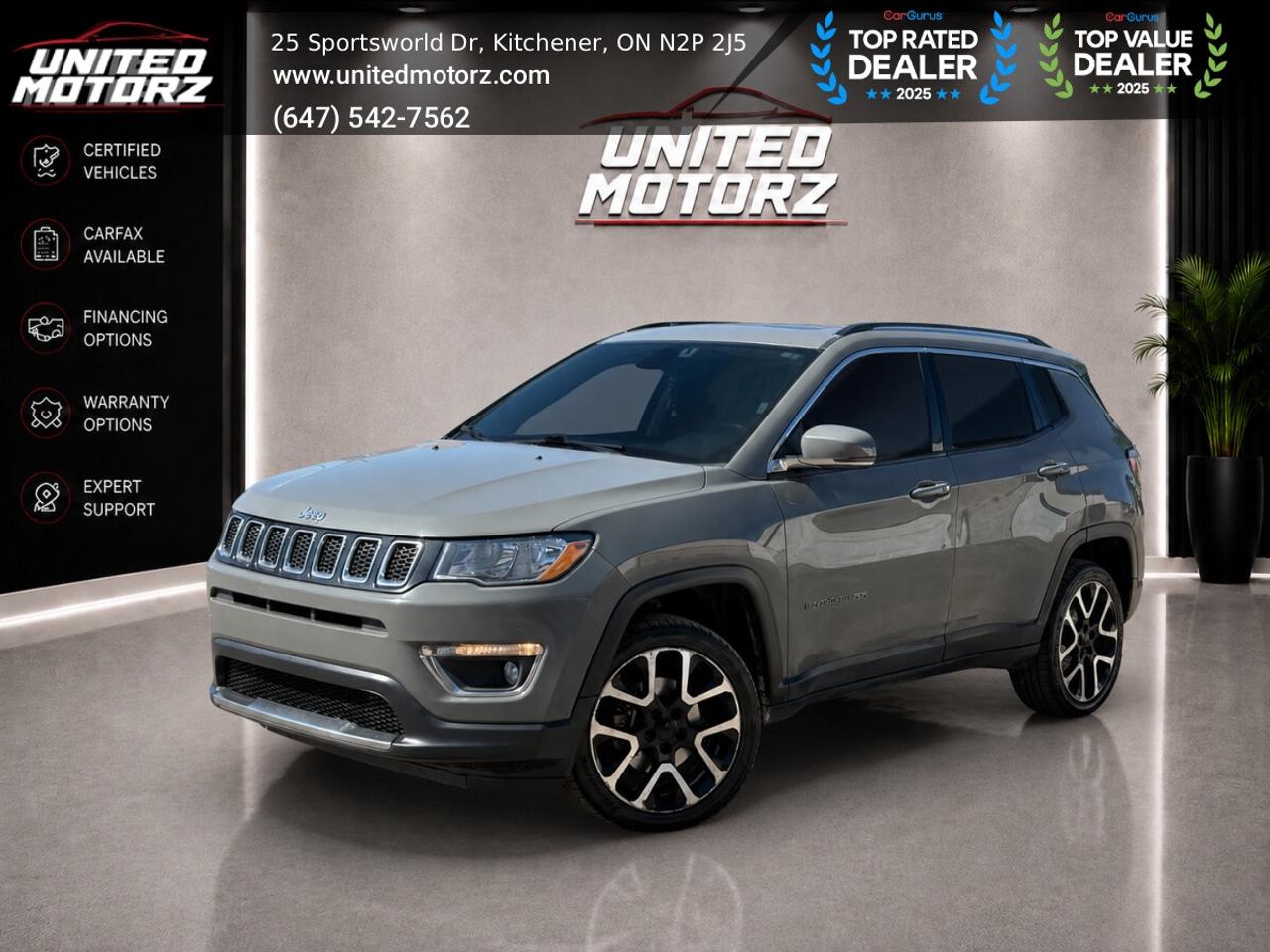 2020 Jeep Compass Limited AUTO 4*4 2.4L~SAFETY CERTIFIED~20 SERVICE Photo0