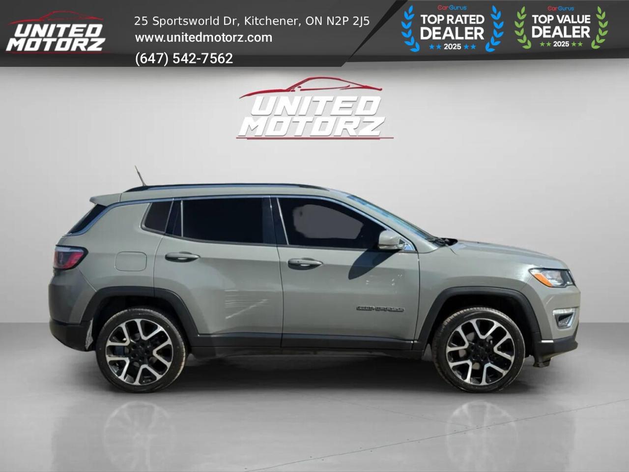 2020 Jeep Compass Limited AUTO 4*4 2.4L~SAFETY CERTIFIED~20 SERVICE Photo