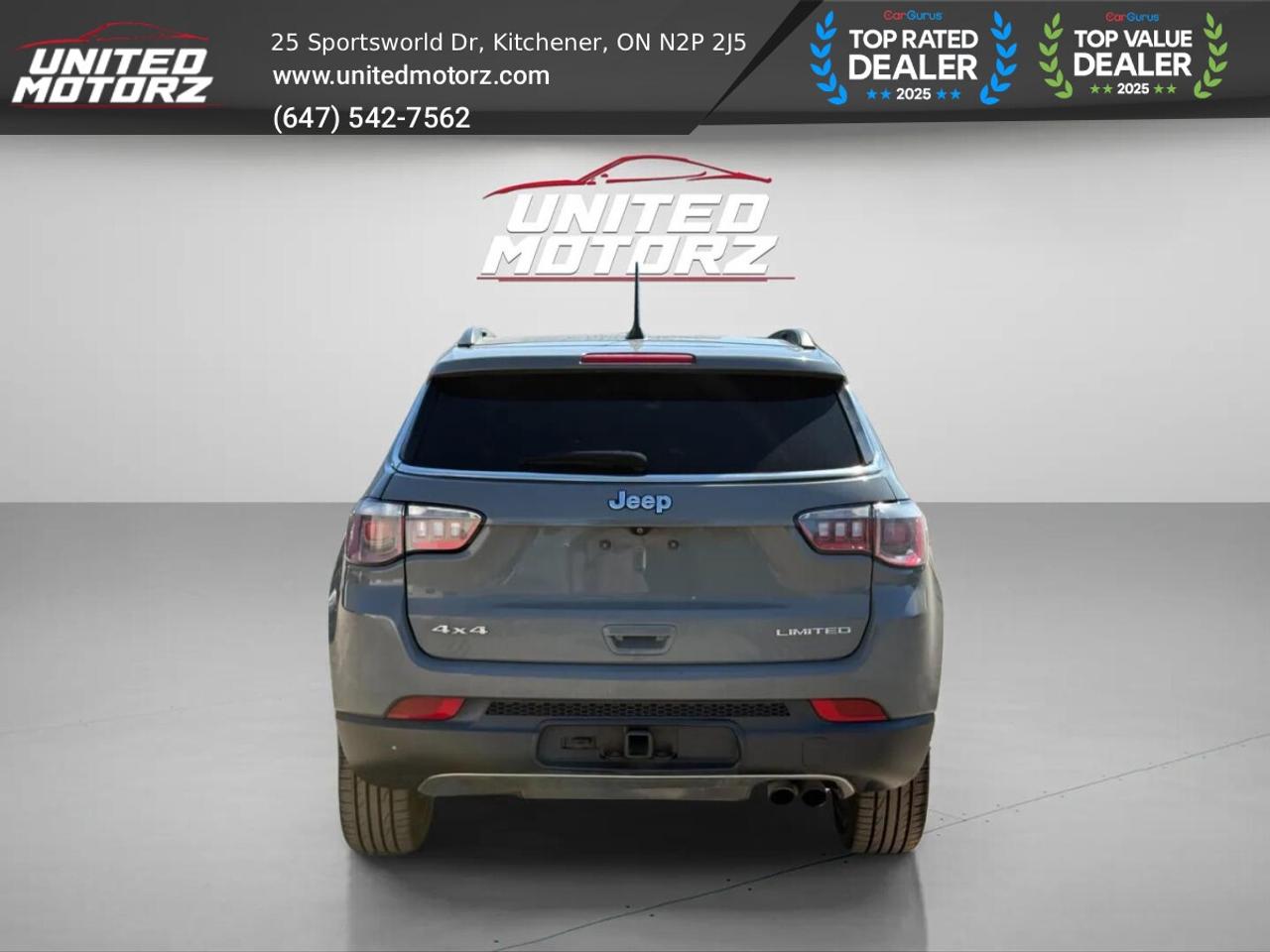 2020 Jeep Compass Limited AUTO 4*4 2.4L~SAFETY CERTIFIED~20 SERVICE Photo