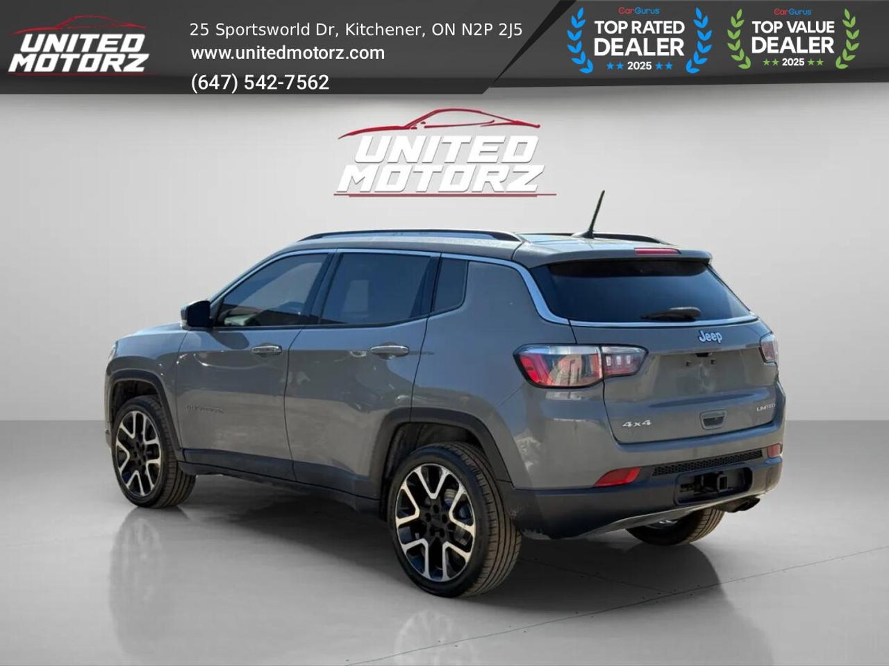 2020 Jeep Compass Limited AUTO 4*4 2.4L~SAFETY CERTIFIED~20 SERVICE Photo