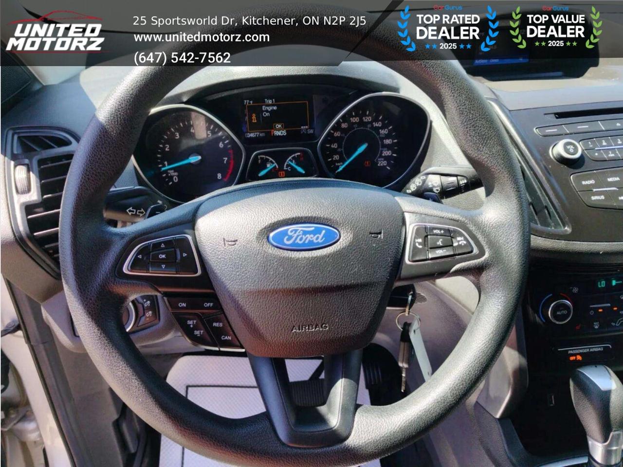 2017 Ford Escape SE 4dr AUTO FWD 1.5l~SAFETY CERTIFIED~NO ACCIDENTS Photo