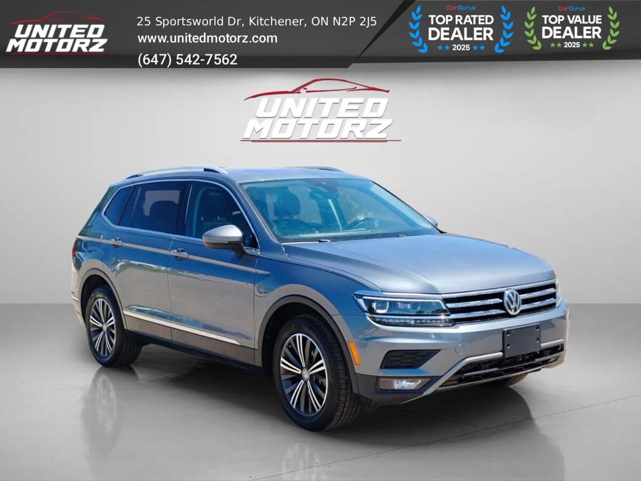 2018 Volkswagen Tiguan Highline TSI 4MOTION AUTO AWD 2.0L~SAFETY CERTIFIE Photo