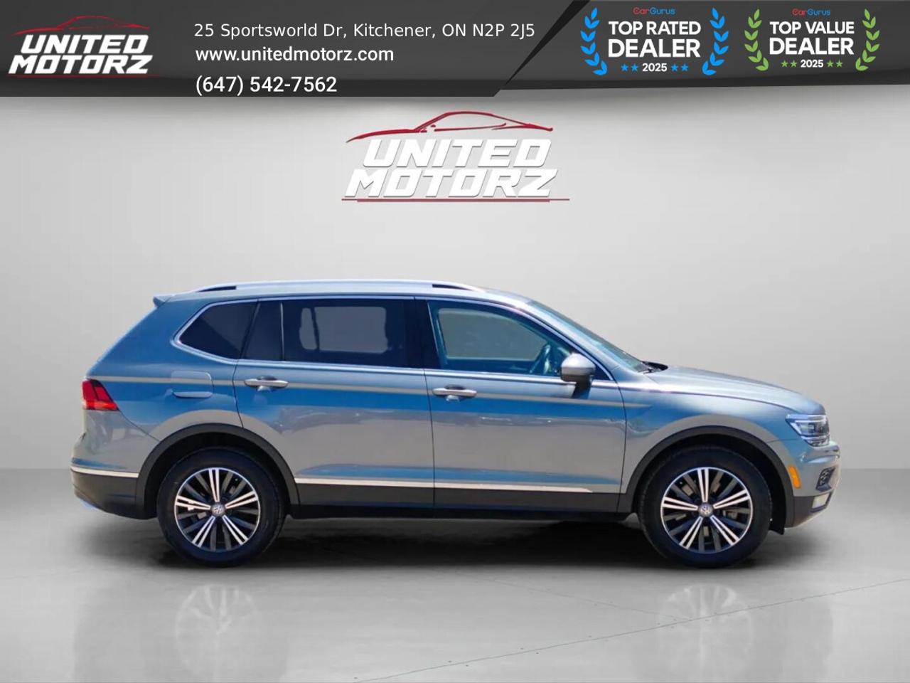 2018 Volkswagen Tiguan Highline TSI 4MOTION AUTO AWD 2.0L~SAFETY CERTIFIE Photo