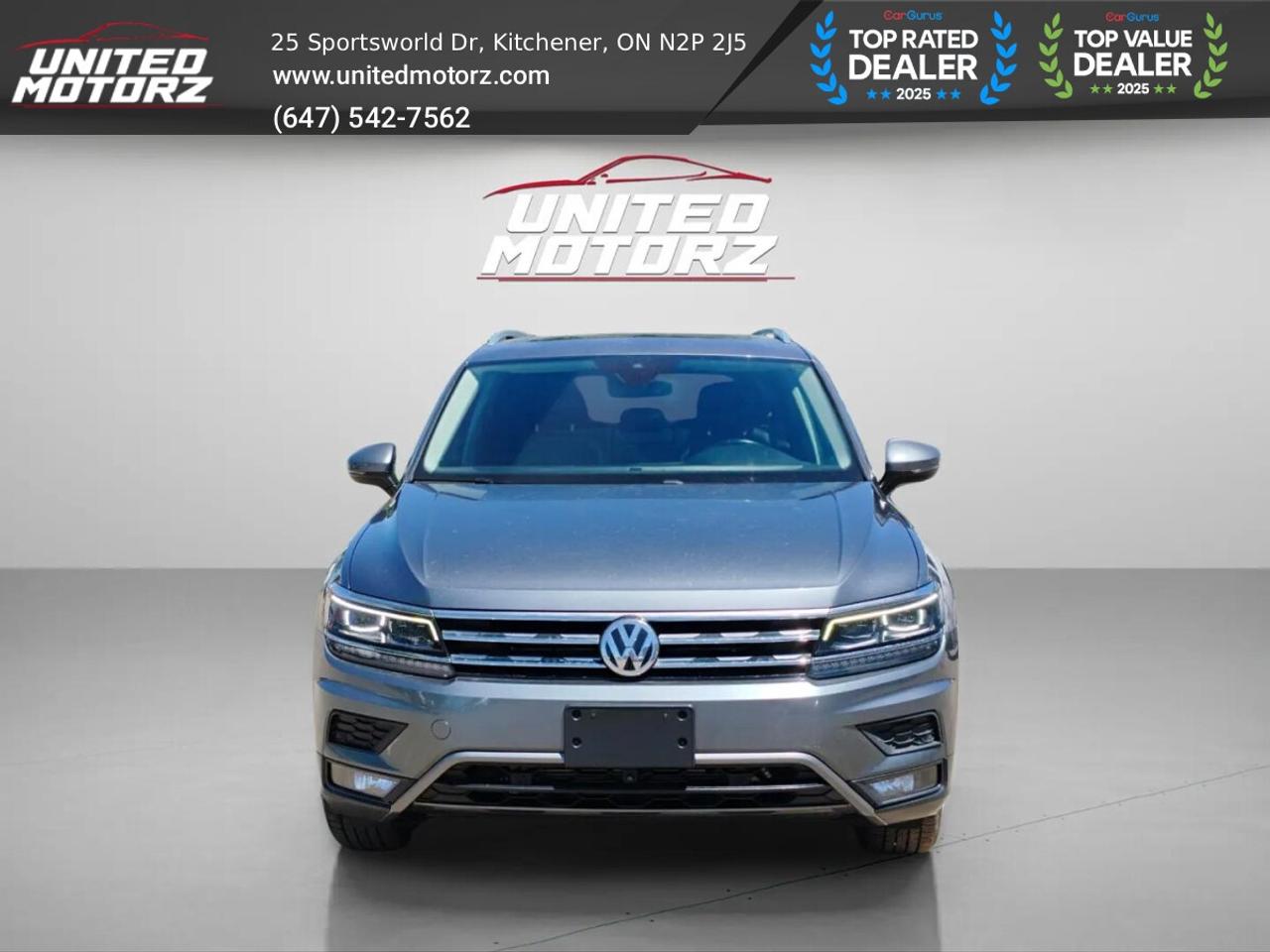 2018 Volkswagen Tiguan Highline TSI 4MOTION AUTO AWD 2.0L~SAFETY CERTIFIE Photo