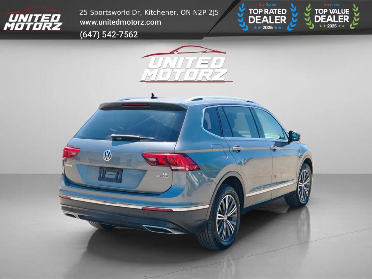 2018 Volkswagen Tiguan Highline TSI 4MOTION AUTO AWD 2.0L~SAFETY CERTIFIE Photo