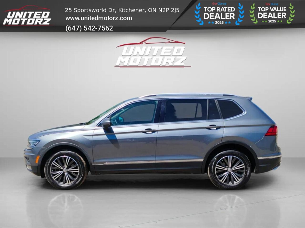 2018 Volkswagen Tiguan Highline TSI 4MOTION AUTO AWD 2.0L~SAFETY CERTIFIE Photo