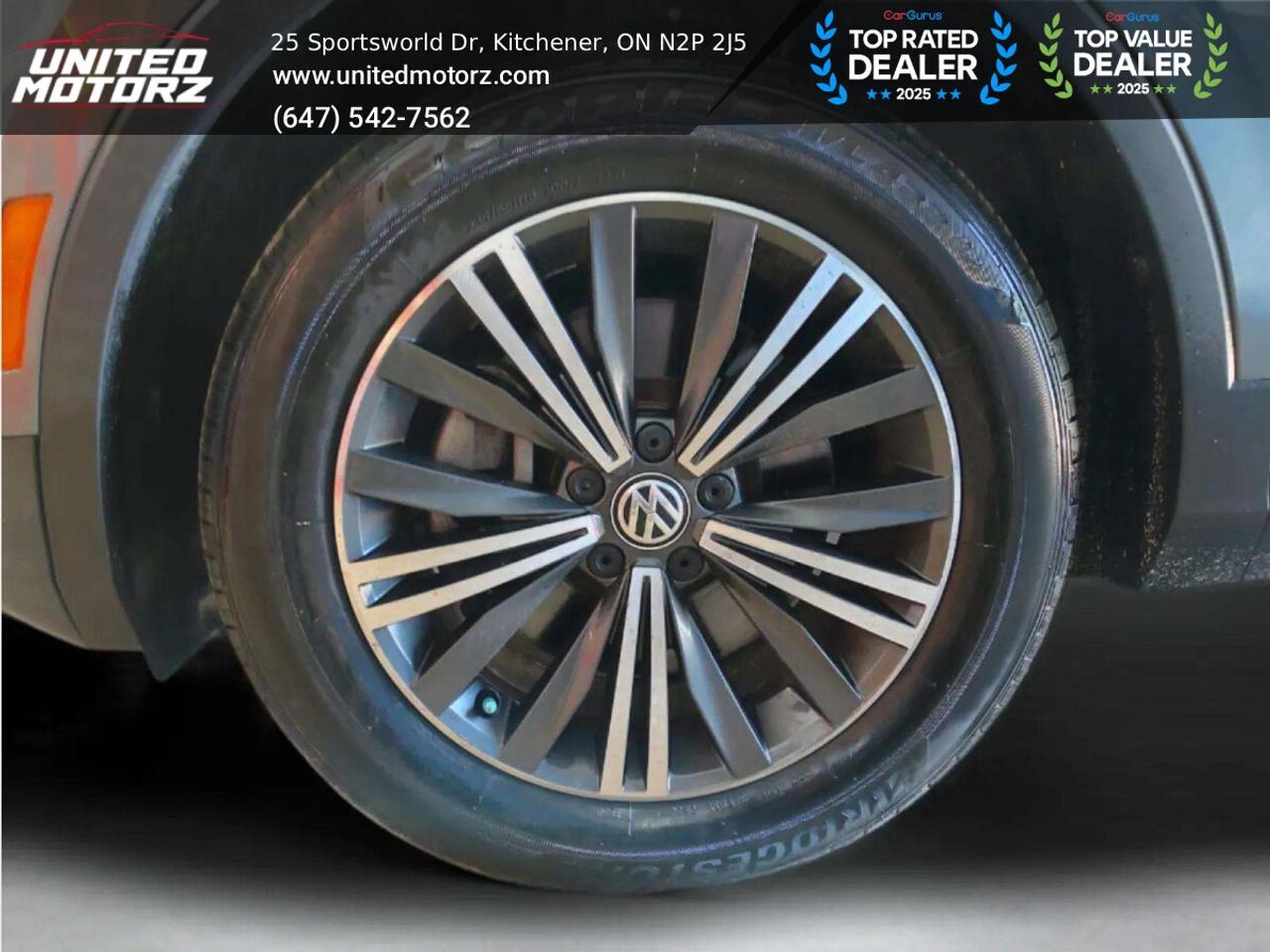 2018 Volkswagen Tiguan Highline TSI 4MOTION AUTO AWD 2.0L~SAFETY CERTIFIE Photo