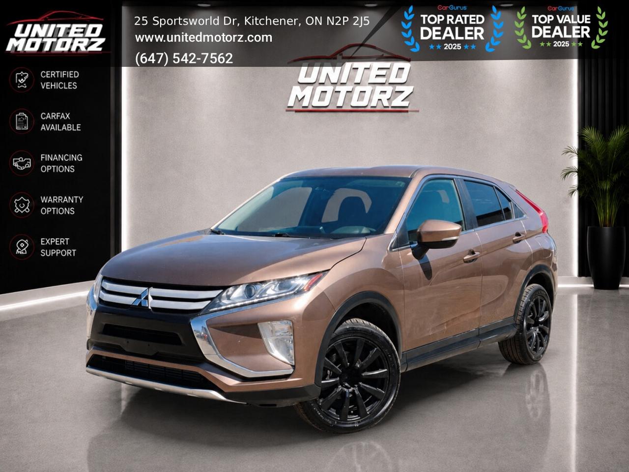 2019 Mitsubishi Eclipse Cross S-AWC AUTO AWD 1.5L 4cyl~SAFETY CERTIFIED~ Photo