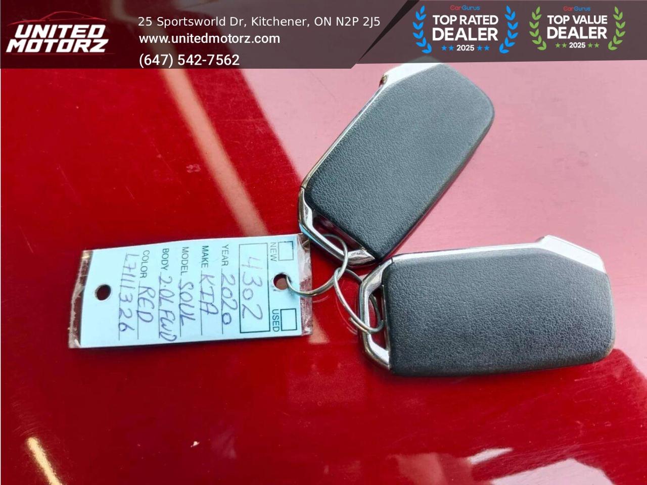 2020 Kia Soul EX IVT AUTO FWD 2.0L~SAFETY CERTIFIED~ Photo