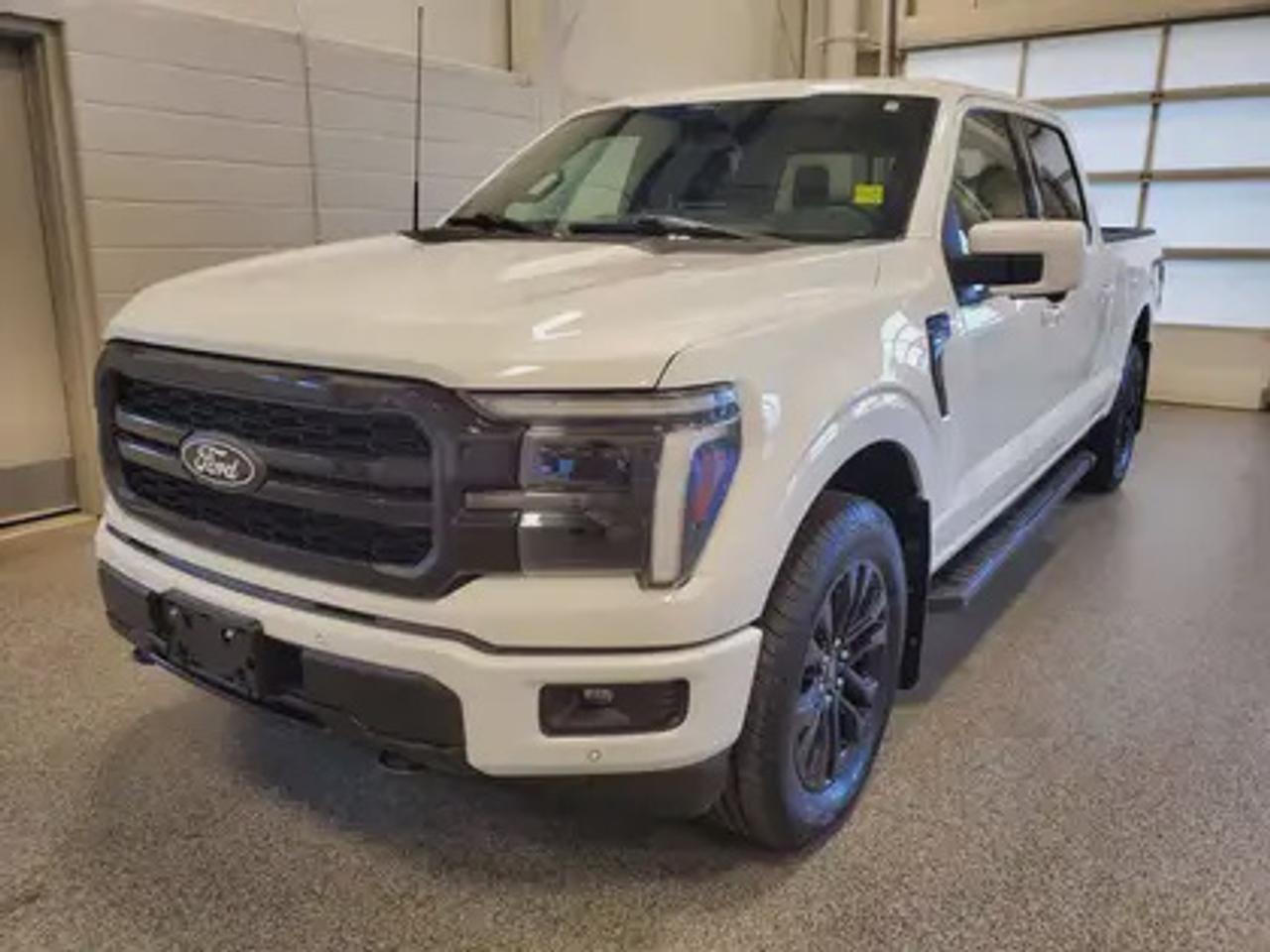 **HOT TRADE ALERT!!** 2025 Ford F-150 LARIAT powered by a 3.5L EcoBoost® V6 engine paired with a 10-speed automatic transmission, delivering exceptional power, capability, and refined performance. Featuring a premium leather interior, advanced technology, Ford Co-Pilot360, Apple CarPlay & Android Auto, and impressive towing capability. A luxurious, hard-working truck thats built to exceed expectations on every drive.

Key Features: 
Power Tailgate
4X4
Trailer Tow Package
Running Boards
Trailer Brake Controller
Heated Seats
Leather Seats
Power Driver Seat
Apple/Android Car Play
Bluetooth
SYNC
Cruise Control
Blind Spot Warning
Pre-Collison Assist
Back Up Camera
360 Degree Camera
Back Up Sensors
Keyless Entry
Push Button Start

Moose Jaw Ford, conveniently located at 1010 North Service Road in Moose Jaw, is your trusted destination for all your automotive needs. With an impressive 4.8-star Google rating from nearly 1,500 reviews, we are proud to deliver an exceptional vehicle-buying experience tailored just for you. Our Moose Jaw Motives set us apart, offering unbeatable value like half-priced oil changes for life on pre-owned vehicles, one year of key and remote protection, and one year of tire and rim protection. Enjoy peace of mind with every purchase. At Moose Jaw Ford, were committed to driving positive change in our community by combining exceptional service, high-quality vehicles, and a guest-first approach. Visit us today!