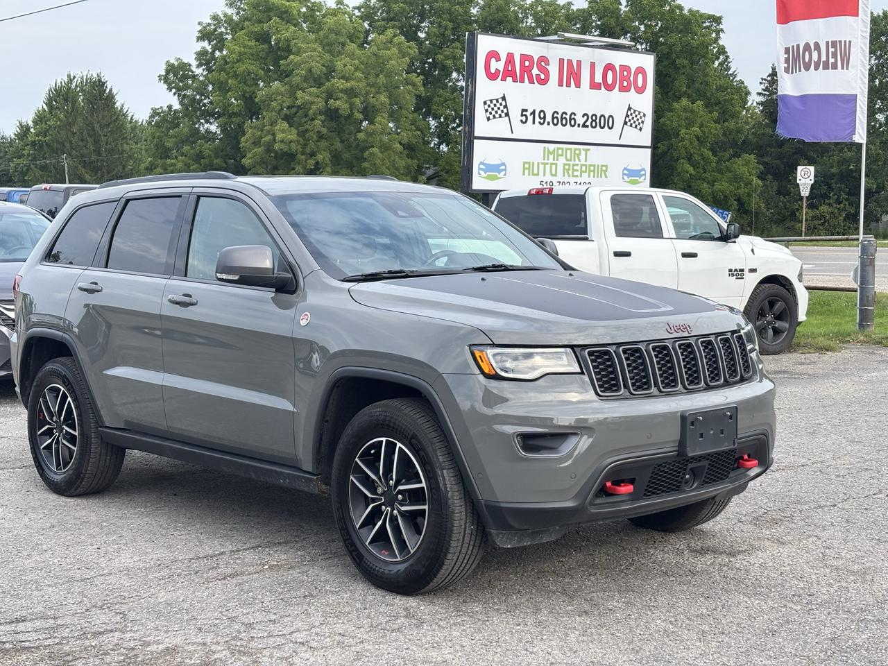 Used 2021 Jeep Grand Cherokee Trailhawk 4WD for sale in Komoka, ON