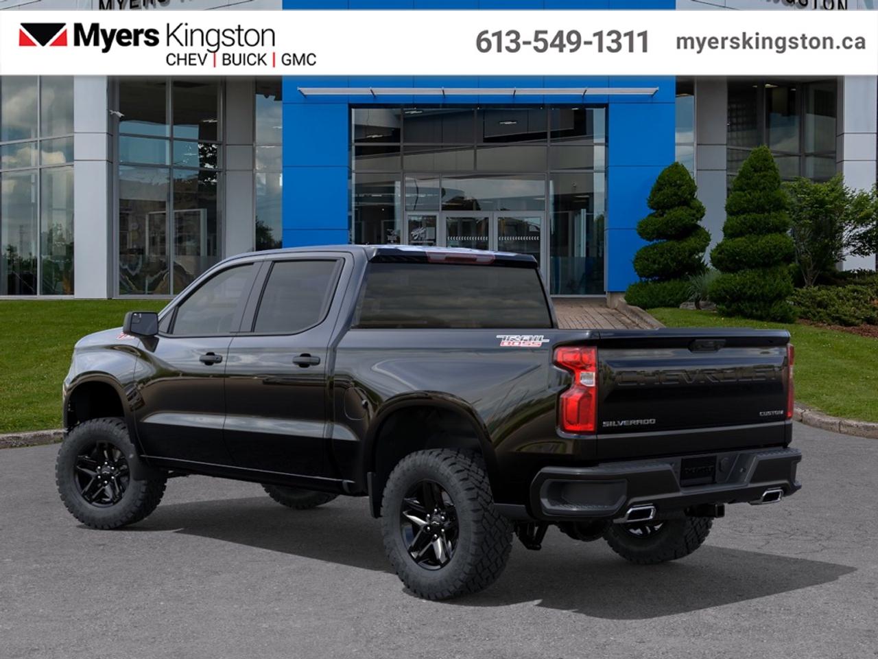 2026 Chevrolet Silverado 1500 Custom Trail Boss  - $497 B/W Photo