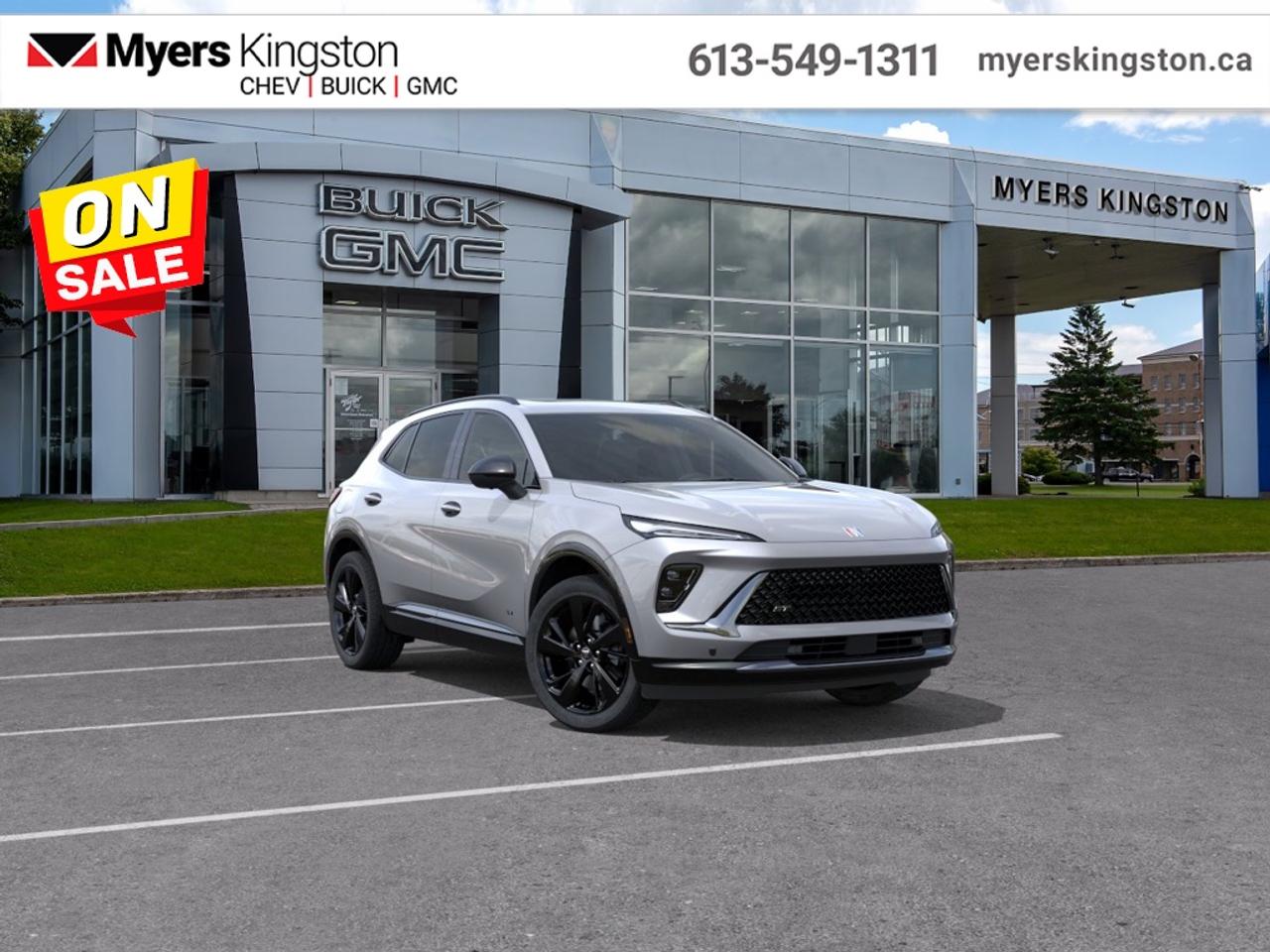 <b>Sunroof!</b><br> <br>  SPECIAL! EMPLOYEE PRICING ON NOW! Was $54340. Now $50989! $3351 discount until Aug 31!  <br> <br/>Inside its upscale cabin youll find premium materials, a large digital interface and intuitive connectivity designed for everyday comfort.<br> <br>The 2026 Buick Envision offers drivers a sophisticated crossover experience that pairs elegant design with modern technology and capable handling. Inside, youll enjoy a cabin filled with refined touches, intuitive controls and the kind of comfort suited for daily needs or longer drives. With all-wheel drive as standard, thoughtful amenities, and Buicks commitment to safety, the Envision presents a compelling option for those seeking upscale performance in a compact SUV.<br> <br>This Moonstone Grey Metallic SUV has an Automatic transmission and is powered by a 228HP 2.0L 4 Cylinder Engine. <br> <br> Our Envisions trim level is Sport Touring. This trim steps things up with perforated leather seats and 20-inch carbon flash metallic alloy wheels, along with standard features such as power liftgate for rear cargo access, an HD surround vision system, a wireless charging pad for mobile devices, and an ultra-wide infotainment screen with wireless Apple CarPlay and Android Auto. Safety features include adaptive cruise control, blind zone steering assist, lane keep assist with lane departure warning, rear park assist, and rear cross traffic braking. Additional features also include remote engine start, keyless open, a heated steering wheel, heated front seats, and even more. This vehicle has been upgraded with the following features: Sunroof.<br><br> <br>To apply right now for financing use this link: <a href=https://www.taylorautomall.com/finance/apply-for-financing/ target=_blank>https://www.taylorautomall.com/finance/apply-for-financing/</a><br> <br/>Weve discounted this vehicle $3351. 2.79% financing for 84 months. Incentives expire 2026-08-31. See dealer for details. <br><br>HST, licensing, and Federal luxury tax (if applicable) are extra. <br><br> Come by and check out our fleet of 60+ used cars and trucks and 170+ new cars and trucks for sale in Kingston.  o~o