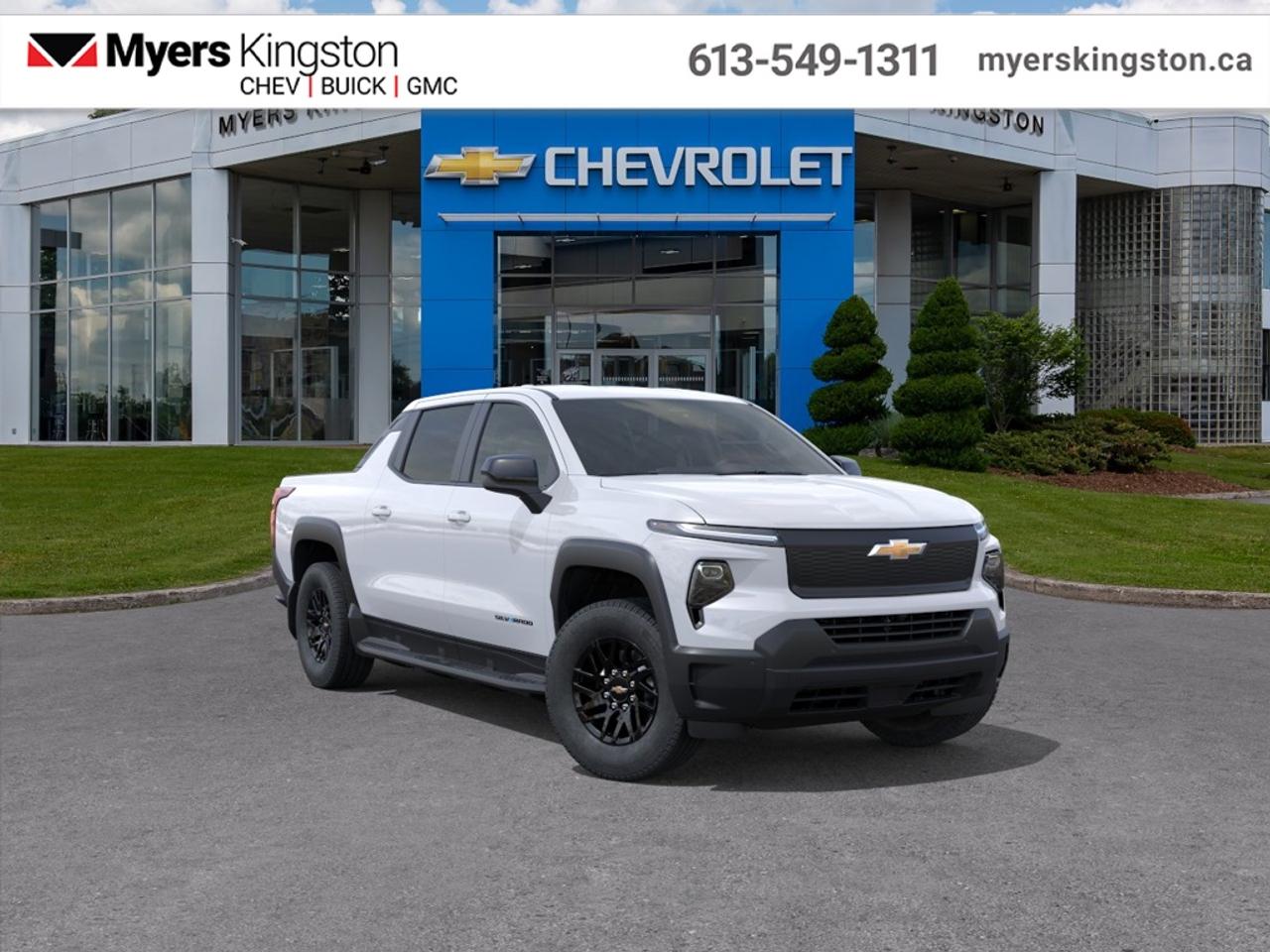 2026 Chevrolet Silverado EV Max Range Work Truck  - $600 B/W Photo