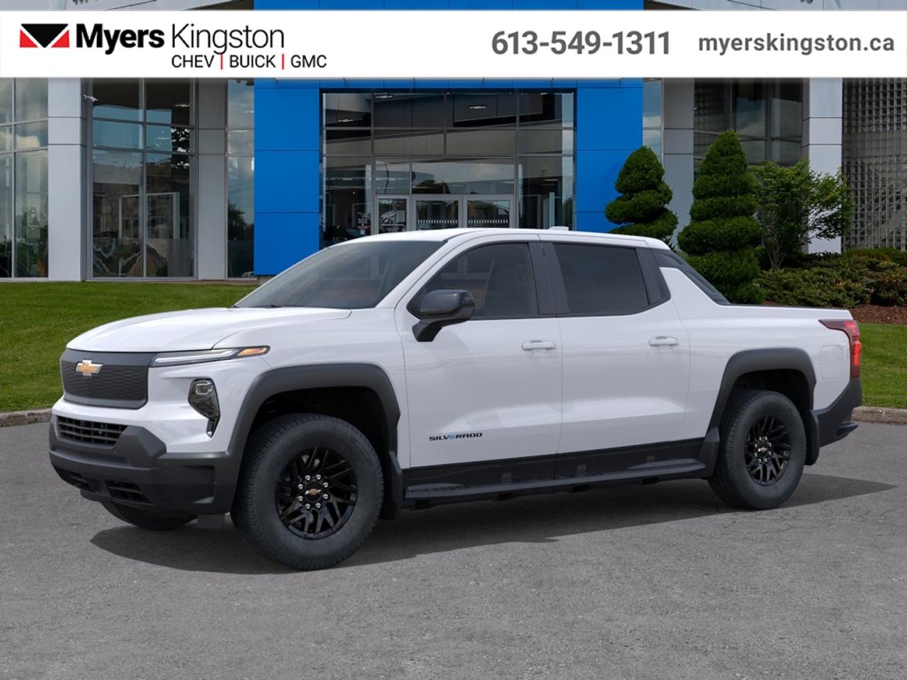 2026 Chevrolet Silverado EV Max Range Work Truck  - $600 B/W Photo