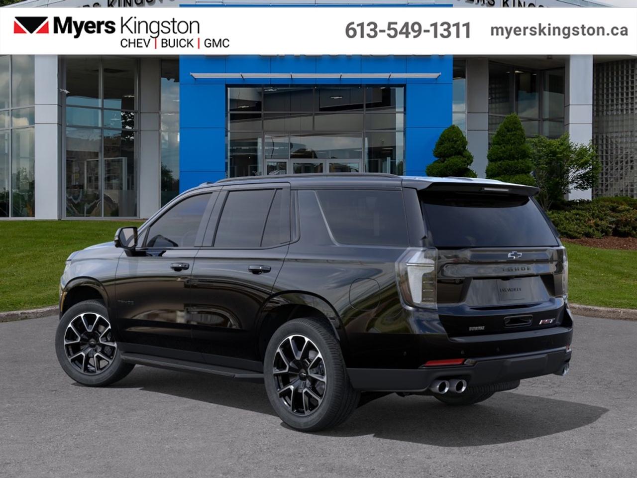 2026 Chevrolet Tahoe RST  - Leather Seats - Sunroof - $703 B/W Photo