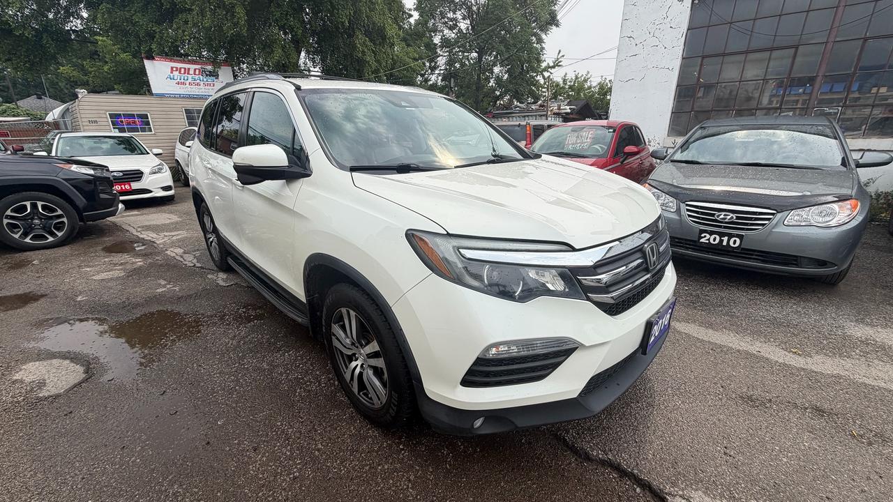 <p>2016 Honda Pilot EX-L 4WD [ACCIDENT FREE] -Automatic Transmission -3.5 engine -AWD -260 000KM -Leather seats -Heated seats -8 Passengers -Back up camera -Bluetooth -NAV -Sunroof -Safety included -Very clean in and out -Safety Included *Hst not included in the price. *Ontario Registered Dealership *Members of UCDA 416 656 5113 www.PoloAutoSales.com 2335 St Clair W Toronto, ON M6N 1K9</p>