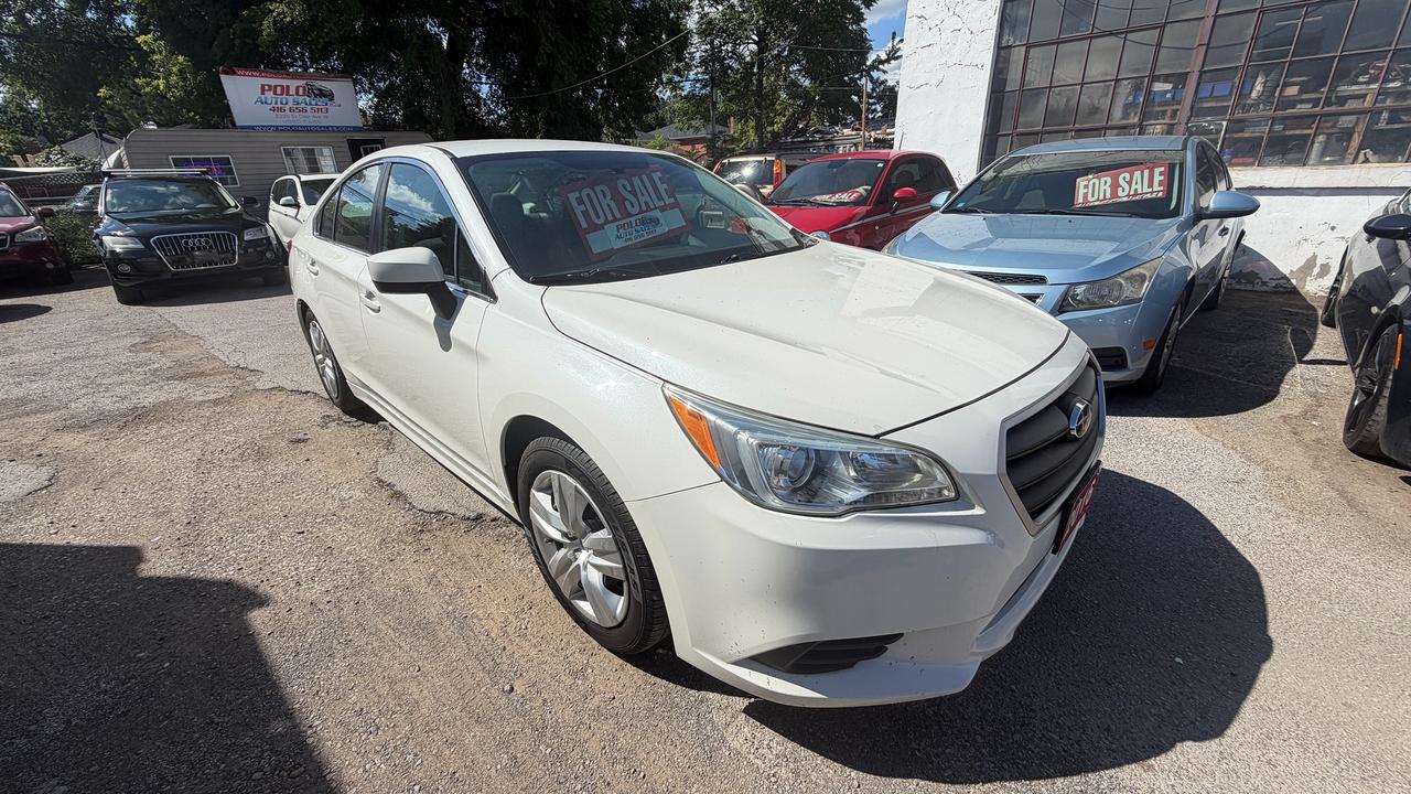 <p>2016 Subaru Legacy -Automatic Transmission -2.5L engine -AWD -181 000KM -Cloth Seats -Heated Seats -Back Up Camera -Bluetooth -Very clean in and out -Safety Included *Hst not included in the price. *Ontario Registered Dealership *Members of UCDA 416 656 5113 www.PoloAutoSales.com</p>
