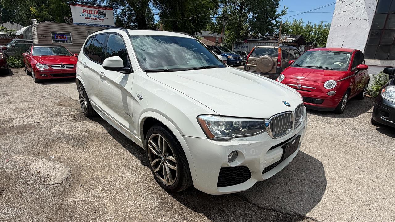<p>2016 BMW X3 M Package -Automatic Transmission -2.0L engine -AWD -101 000KM -Leather Seats -5 Passengers -Heated seats -Back up camera -Panoramic Sunroof -Bluetooth -Very clean in and out -Safety Included *Hst not included in the price. *Ontario Registered Dealership *Members of UCDA 416 656 5113 www.PoloAutoSales.com 2335 St Clair W Toronto, ON M6N 1K9</p>