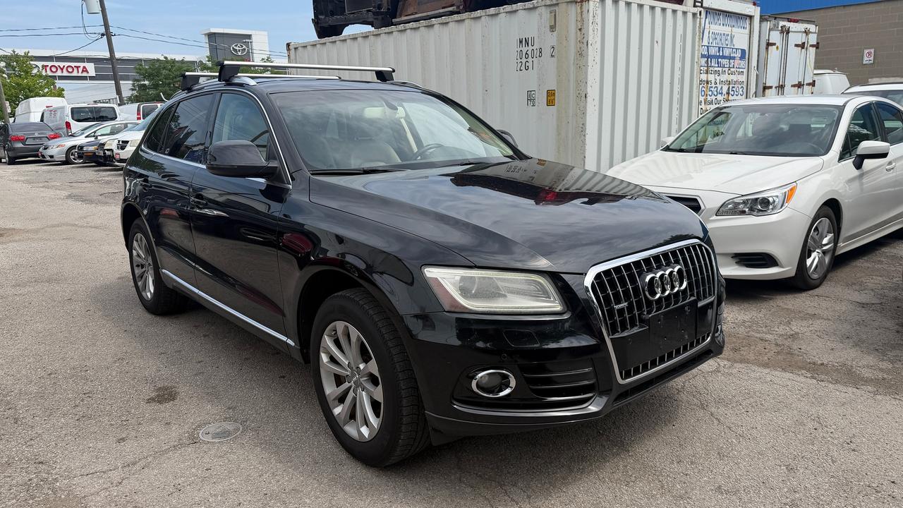 <p>2013 Audi Q5 Premium Plus [CLEAN CARFAX] -Automatic Transmission -2.0T engine -AWD/Quattro -146 000KM -Leather Seats -5 Passengers -Heated seats front -Back up camera -Panoramic Sunroof -Bluetooth -Very clean in and out -Safety Included *Hst not included in the price. *Ontario Registered Dealership *Members of UCDA 416 656 5113 www.PoloAutoSales.com 2335 St Clair W Toronto, ON M6N 1K</p>