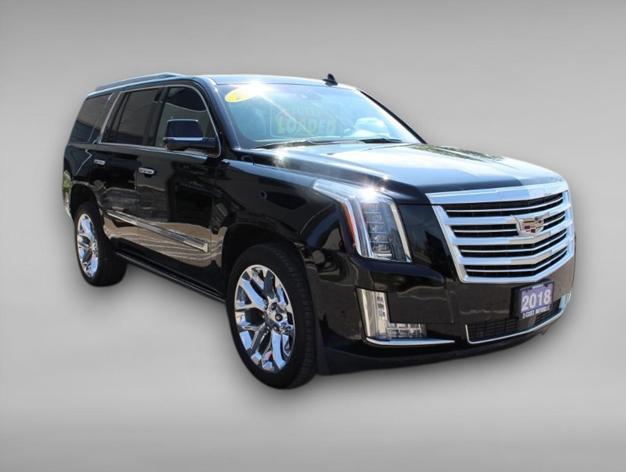 2018 Cadillac Escalade Platinum*LowKs*4x4*Heated Leather*SunRoof*Media Photo