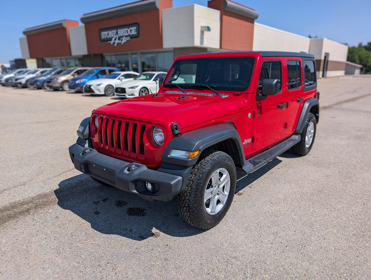 Used 2018 Jeep Wrangler Sport | Running boards | Backup camera for sale in Steinbach, MB