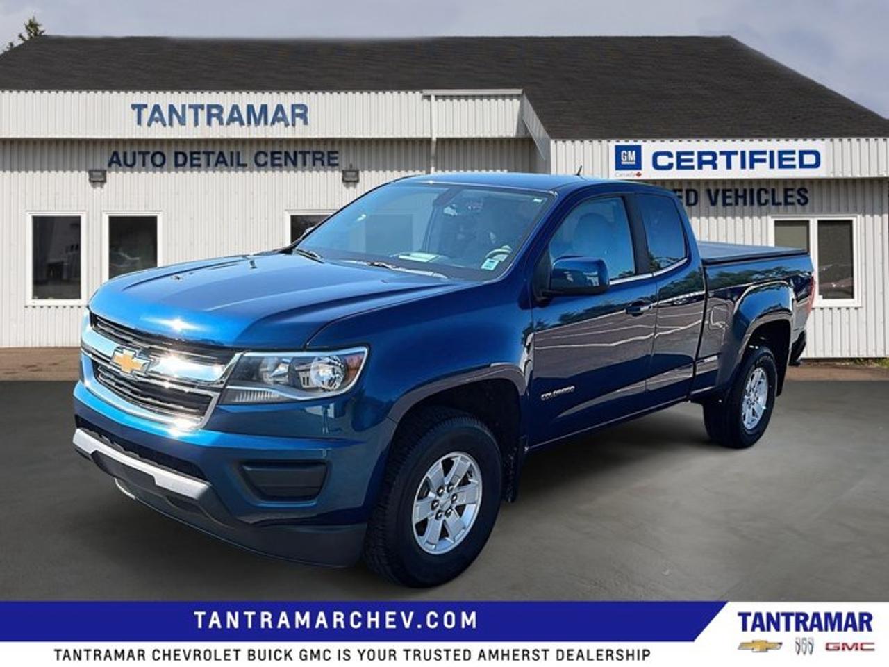 Awards:* 2019 KBB.com Best Resale Value Awards Recent Arrival! Blue 2019 Chevrolet Colorado Work Truck RWD 8-Speed Automatic V6Value Market Pricing.Certified. Certification Program Details: 2 Years Fresh MVI Fresh Oil Change Free Carfax Full Vehicle Detail Brake Inspection