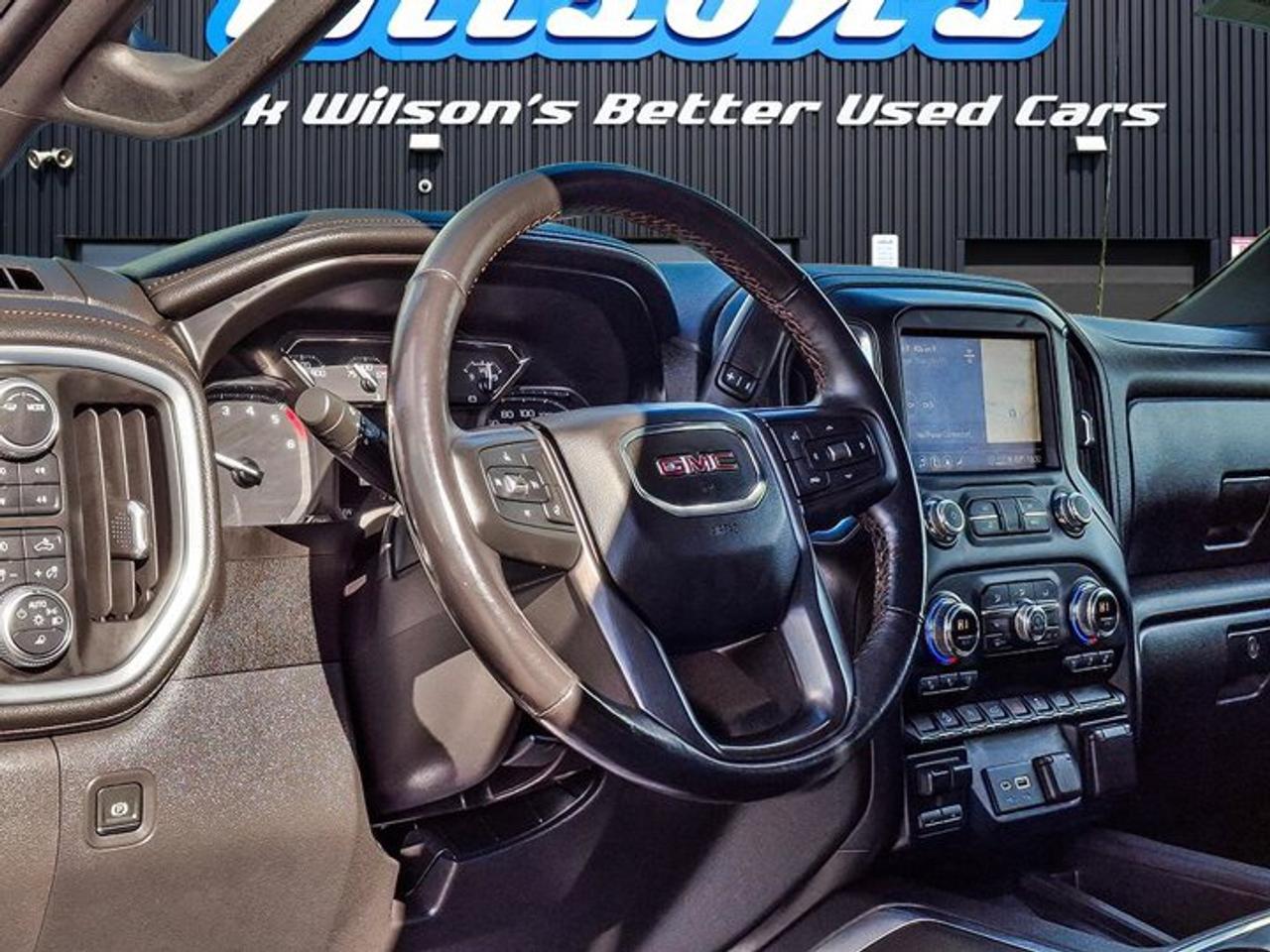 2021 GMC Sierra 1500 AT4 Crew 4X4 | Duramax Diesel | Leather | Nav | Cooled + Heated Seats | Heated Wheel | and More ! Photo