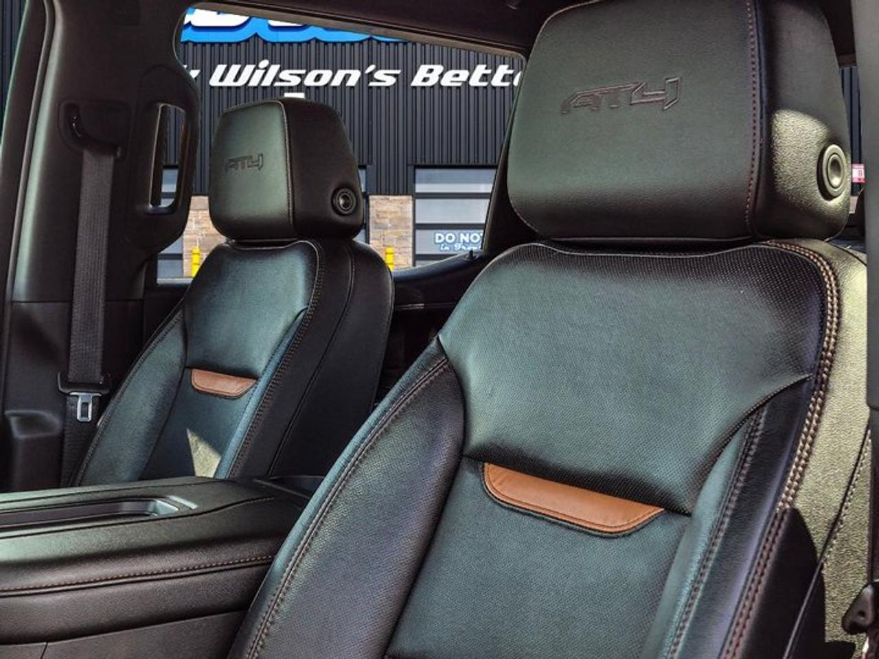 2021 GMC Sierra 1500 AT4 Crew 4X4 | Duramax Diesel | Leather | Nav | Cooled + Heated Seats | Heated Wheel | and More ! Photo