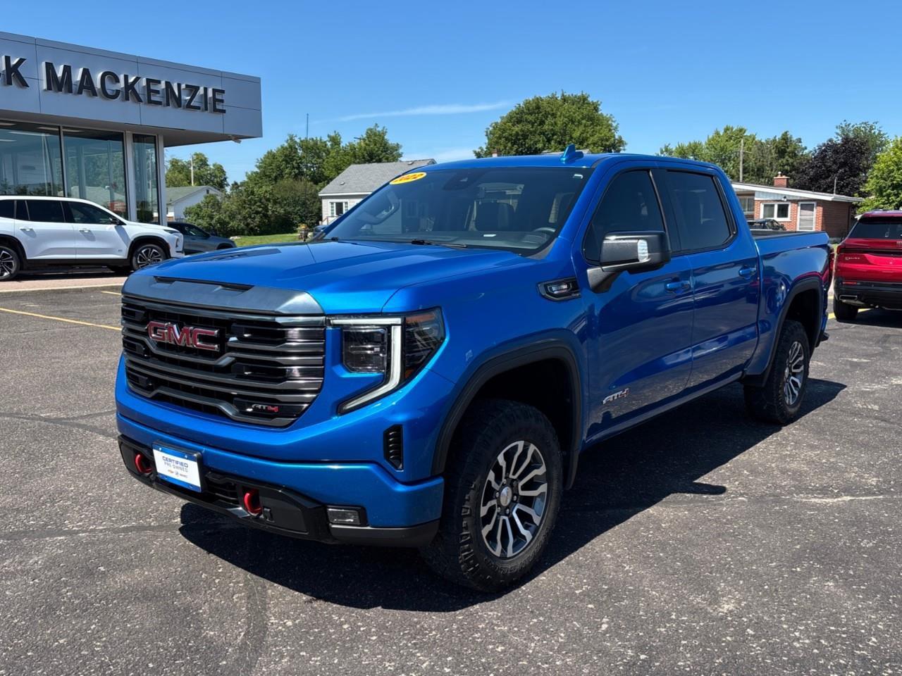 2022 GMC Sierra 1500 AT4 Used 2022 5 Passenger Diesel Powered Crew Cab 4X4 Truck with Heated and Ventilated Front Seats, Heated Steering Wheel, Adaptive Cruise Control, Power Sunroof and a 13.4 Diagonal Touchscreen Radio with Photo
