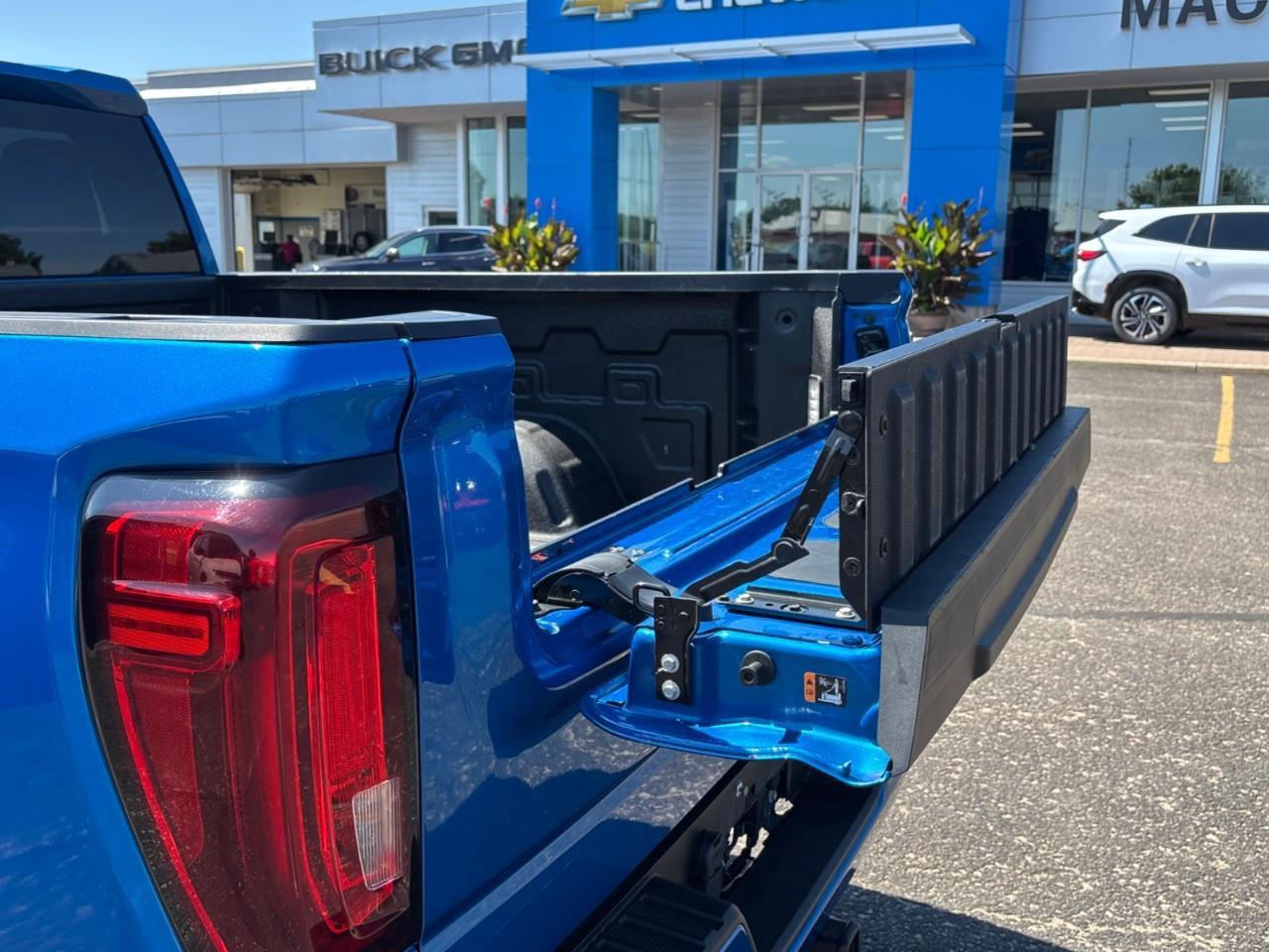2022 GMC Sierra 1500 AT4 Used 2022 5 Passenger Diesel Powered Crew Cab 4X4 Truck with Heated and Ventilated Front Seats, Heated Steering Wheel, Adaptive Cruise Control, Power Sunroof and a 13.4 Diagonal Touchscreen Radio with Photo