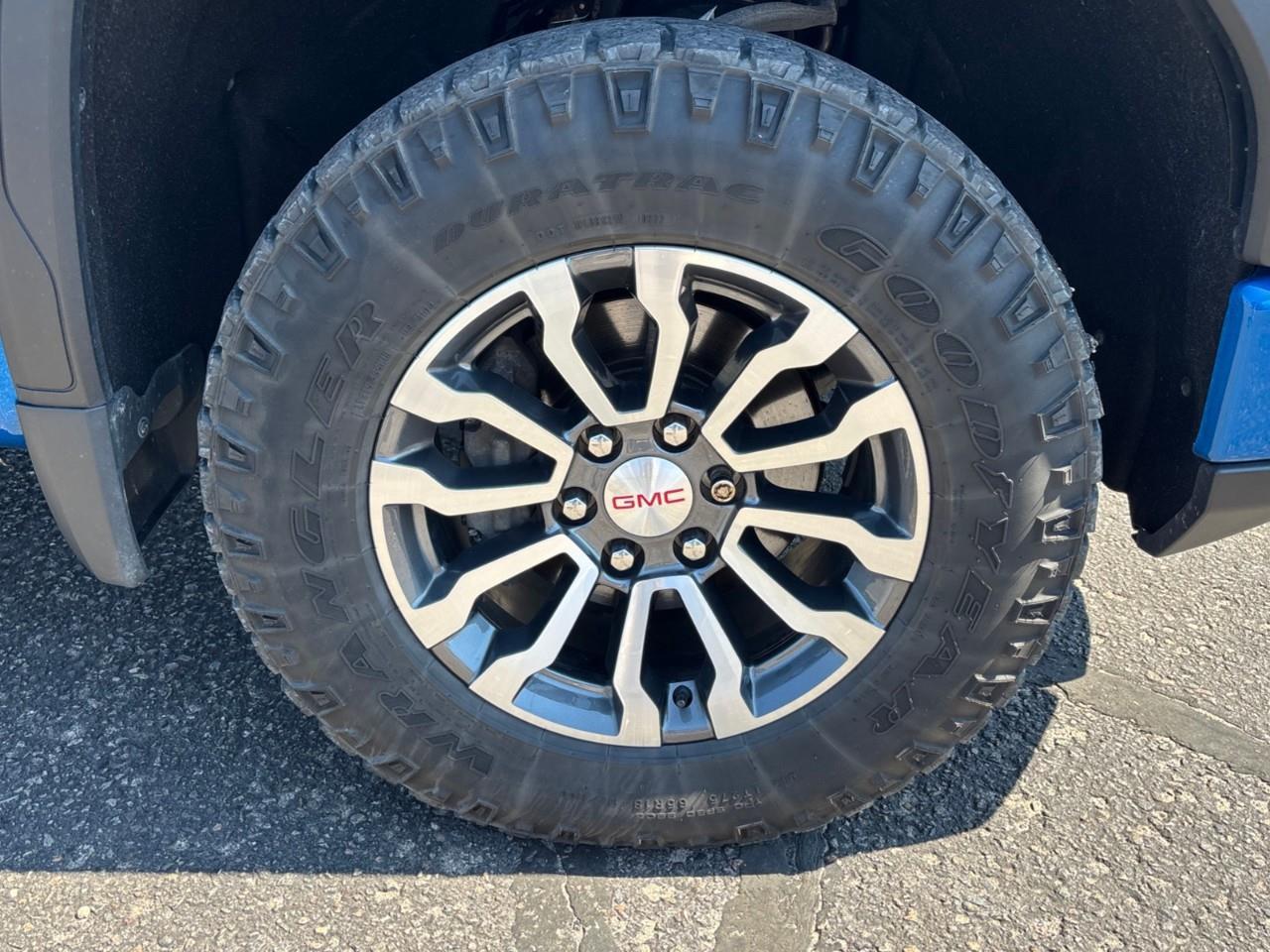 2022 GMC Sierra 1500 AT4 Used 2022 5 Passenger Diesel Powered Crew Cab 4X4 Truck with Heated and Ventilated Front Seats, Heated Steering Wheel, Adaptive Cruise Control, Power Sunroof and a 13.4 Diagonal Touchscreen Radio with Photo