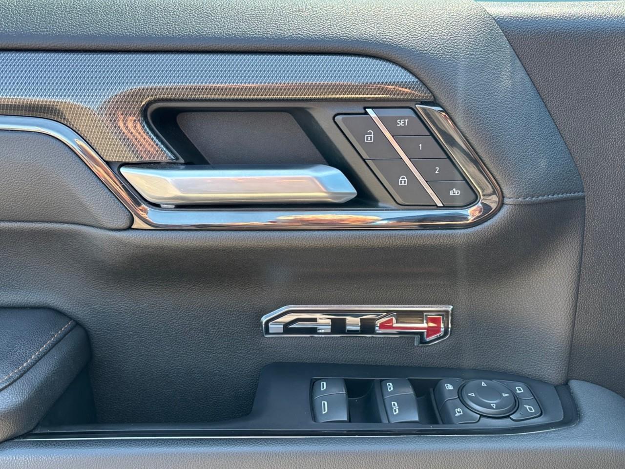 2022 GMC Sierra 1500 AT4 Used 2022 5 Passenger Diesel Powered Crew Cab 4X4 Truck with Heated and Ventilated Front Seats, Heated Steering Wheel, Adaptive Cruise Control, Power Sunroof and a 13.4 Diagonal Touchscreen Radio with Photo