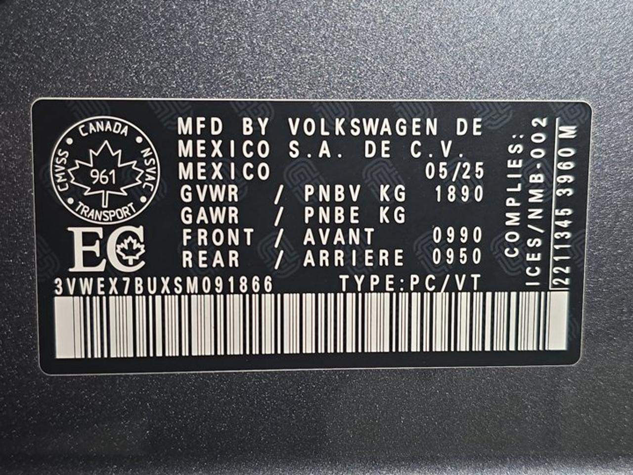 2025 Volkswagen Jetta 1.5T SE Photo