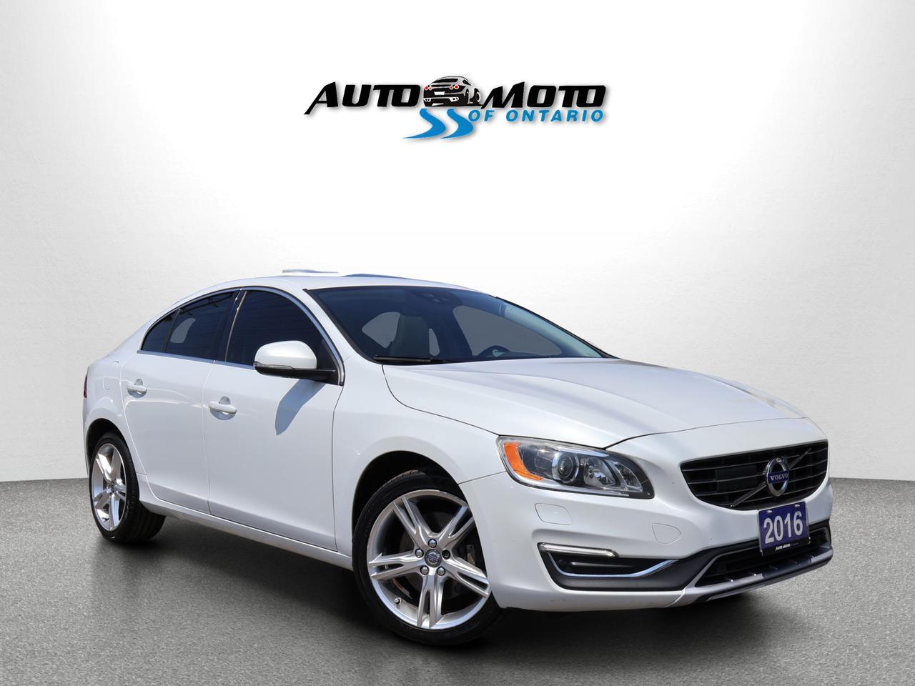 <p>*SAFETY INCLUDED*LOCAL ONTARIO CAR*29 SERVICE RECORDS*<span> </span><span>Very Clean Volvo S60</span><span> 2.0L 4Cyl with Automatic Transmission.</span><span> White On Beige Leather Interior. Fully Loaded with: Power Windows, Power Locks, Power Heated Mirrors, AUX, AC, Dual Climate Control, Alloys, Back Up Camera,, Navigation System, Sunroof, Push To Start, Heated Leather Seats, Keyless Entry, Blind Spot Indicators, Side Turning Signals, Steering Mounted Controls, Dual Power Front Seats, Power Tail Gate, Bluetooth, Memory Driver Seat, Front and Rear Parking Sensors, Shifter Paddles, and ALL THE POWER OPTIONS!! </span></p><pre><p><span>-------------------------------------------------</span><br><span>Financing options are available start from 6.29% with $0 Down payment O.A.C.</span><br><span>-------------------------------------------------</span><br><span>SAFETY CERTIFICATION INCLUDED*** Vehicle comes with: Safety Certification, and Car Fax Report ALL INCLUDED!! At no extra cost to you!! Dont miss this opportunity to own a high-quality, pre-owned vehicle. </span><br><span>-------------------------------------------------</span><br><span>Additionally, our vehicles qualify for up to 4 years of extended warranty. Please speak to your sales representative for more information.</span><br><span>-------------------------------------------------</span><br><span>We are open Monday to Saturday from 10am - 6pm, Sundays Closed.</span><br><span>-------------------------------------------------</span><br><span>We also welcome trade-ins, with on-site buyers available to estimate your vehicle on the same day.</span><br><span>-------------------------------------------------</span><br><span>Visit us at 3219 Harvester Road, Burlington, L7N 3N8 or call us at Nine O Five-281-2255 for more information.</span><br><span>------------------------------------------------</span><br><span>Check our inventory at www automotoinc ca</span></p></pre>
