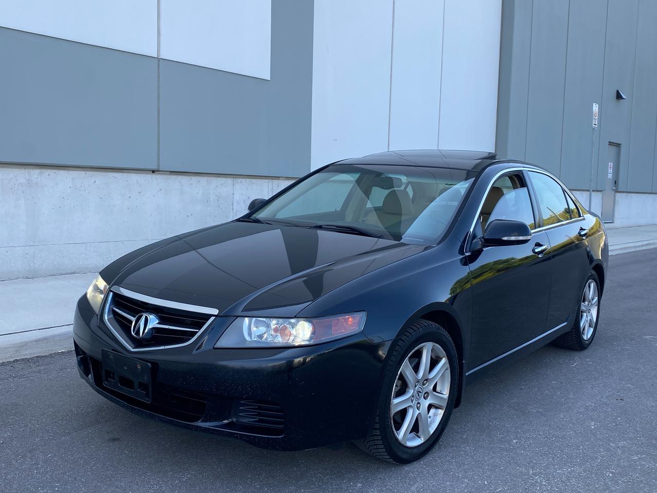 <p>2005 ACURA TSX - AUTOMATIC - LEATHER SEATS - POWER SUNROOF - HEATED SEATS - HID HEADLIGHTS - COLD A/C - REMOTE START - FULL POWER GROUP OPTIONS - WE ARE OFFERING SOME OF OUR CLEAN TRADES AT WHOLESALE PRICING AND GIVING THE FLEXIBLITY TO OUR CUSTOMERS TO CHOSE THIER OWN AVENUE WHEN IT COMES TO THE FINAL TOUCHES ON THE MECHANICAL SIDE - VEHICLE IS BEING SOLD AS-IS</p><p>CLEAN TITLE - RUNS & DRIVES</p><p>This vehicle is a customer trade-in that was being driven daily prior to being traded in.</p><p>In accordance with our dealership policy, all trade-ins with over 160,000 km are sold AS IS, regardless of condition. Certification is not available through our dealership.</p><p>This vehicle has not been mechanically inspected, and we do not know what repairs or maintenance may be required to meet Ontario safety certification standards. The purchaser is responsible for any repairs required for certification.</p><p>This is an excellent opportunity for someone looking for an affordable vehicle or a wholesale purchase.</p><p>$3,900 - HST AND LICENSING EXTRA - TO SCHEDULE AN APPOINTMENT TO VIEW THIS VEHICLE, OR FOR MORE INFO PLEASE CONTACT - 416-252-1919 - vic@dellfinecars.com - https://dellfinecars.com/</p><p>This vehicle is being sold as is, unfit, not e-tested and is not represented as being in a road worthy condition, mechanically sound or maintained at any guaranteed level of quality. The vehicle may not be fit for use as a means of transportation and may require substantial repairs at the purchasers expense. It may not be possible to register the vehicle to be driven in its current condition.</p>
