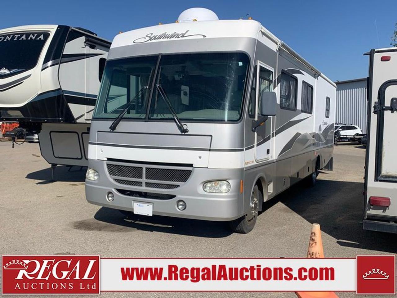 OFFERS WILL NOT BE ACCEPTED BY EMAIL OR PHONE - THIS VEHICLE WILL GO ON TIMED ONLINE AUCTION on Saturday August 1.<br><br/>VEHICLE DESCRIPTION <br/>Stock #: 48023 <br/>Lot #: RV005 <br/>Reserve Price: $12,500 <br/>CarProof Report: Available at www.RegalAuctions.com <br/><br/>IMPORTANT DECLARATION <br/> * DOUBLE SLIDE * SLIDES FUNCTION *  <br/>Active Status: This vehicles title is listed as Active Status. <br/> Live Online Bidding: This vehicle will be available for bidding over the internet, visit www.RegalAuctions.com to register. <br/> <br/>The simple solution to selling your car or truck. Bring your clean vehicle in with your Drivers License and current Registration and well put it on the auction block at our next sale.<br/><br/>www.RegalAuctions.com