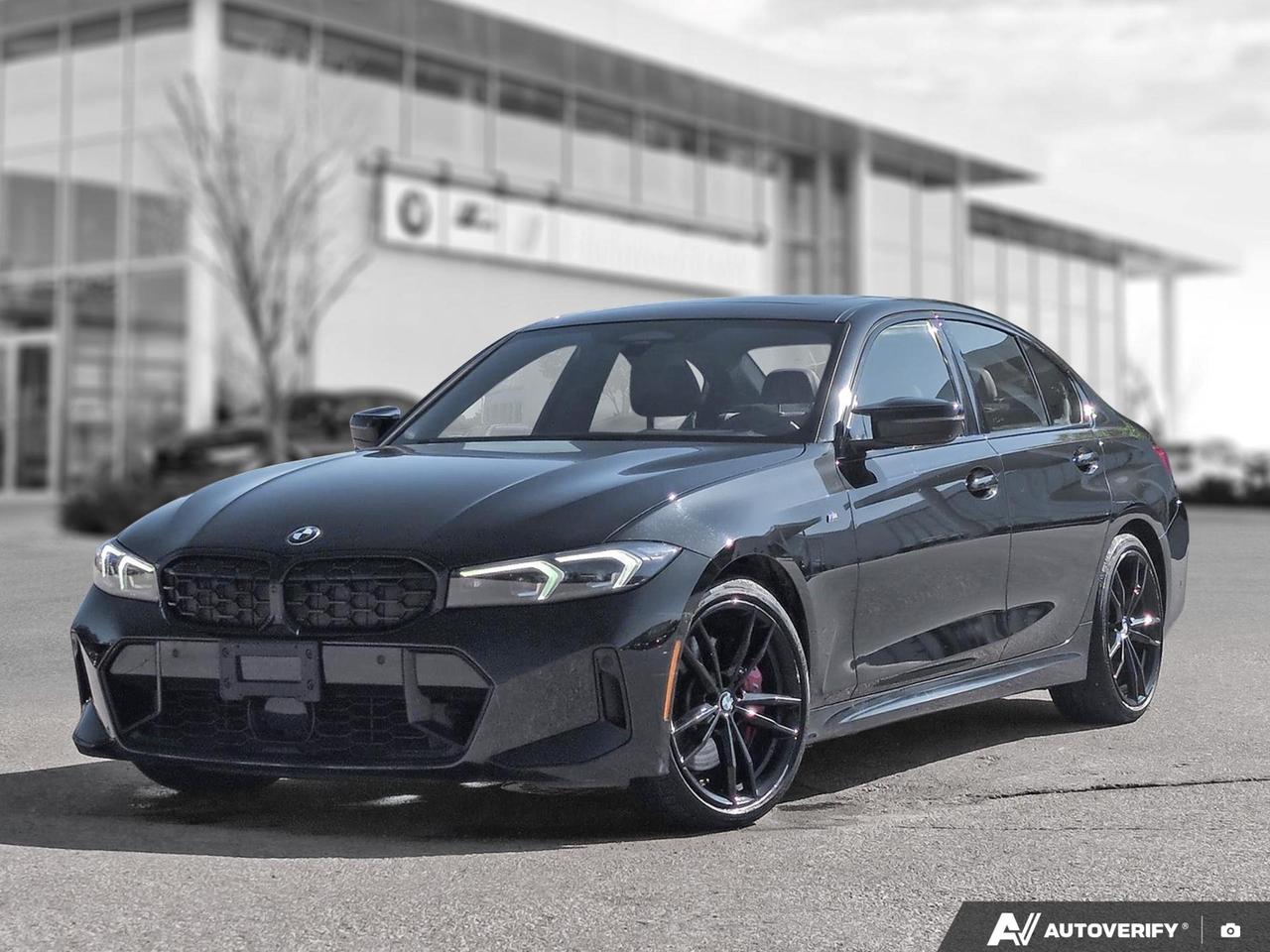 Used 2024 BMW 3 Series M340i xDrive Premium Enhanced | Advanced Driver Assistance | Adaptive Suspension | Local for sale in Winnipeg, MB