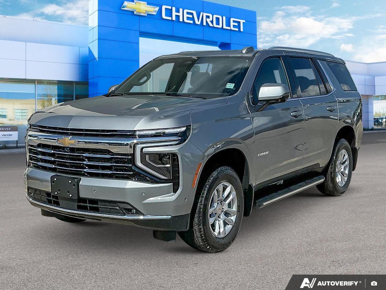 Price Includes Added Accessories Plus Comfort Package | 3 Years Sirius XM | Max Trailering Package | Power Panoramic Sunroof
The 2026 Chevrolet Tahoe LT in Sterling Grey is a serious full-size SUV built for those who demand capability without compromise. Powered by the refined Duramax 3.0L Turbo-Diesel inline-6, this 4WD Tahoe delivers impressive fuel economy  9.7 L/100 km highway  while still offering the towing muscle and long-haul confidence that families and outdoor enthusiasts rely on. With only 10 km on the odometer, this is as fresh as it gets.

- Duramax 3.0L Turbo-Diesel engine with 4-Wheel Drive and a 3.23 rear axle ratio  exceptional towing capacity with diesel efficiency
- Striking Sterling Grey exterior paired with a Jet Black interior, body-colour door handles and mirror caps, and full LED headlamps and tail lamps
- Premium Smooth Ride Suspension front and rear, coil-over-shock up front and multi-link coil springs at the rear for a composed, comfortable drive
- Comprehensive safety suite including Rear Cross Traffic Braking, Front Pedestrian and Bicyclist Braking, Side Bicyclist Alert, Reverse Automatic Braking, and Safety Alert Seat
- Teen Driver technology with in-vehicle report card and Buckle to Drive for added peace of mind for families
- Heated front seats and heated steering wheel controls, 8-way power driver and front passenger seats, wireless phone charging, and a spacious floor console
- 11 Driver Information Centre, Electronic Precision Shift, Remote Start, and power liftgate with programmable memory height
- 120V power outlets (x2), USB-C ports in the third row, and an interior camera for complete versatility on every journey

Ready to experience the Tahoe in person? Visit us at Birchwood Chevrolet Buick GMC to book a test drive, start your purchase online, or contact our team with any questions. Were here to make the process straightforward and enjoyable  on your schedule.

Explore your options 24/7 at birchwoodchevrolet.ca
See three brands under one roof at Birchwood Chevrolet Buick GMC  the only place in Winnipeg where you can compare GMC, Chevrolet, and Buick all in one visit. Save yourself some time, see a great selection, and learn everything you need to know. 

Your Experience is Everything at Birchwood Chevrolet Buick GMC. 

Click, call (204) 837-5811, or visit Birchwood Chevrolet Buick GMC at the Birchwood Auto Park, 3965 Portage Avenue West at the Perimeter.

Dealer Permit #4240.
Dealer permit #4240