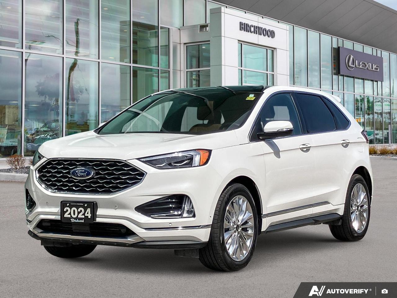 Used 2024 Ford Edge Titanium Accident Free | Local Trade in! for sale in Winnipeg, MB