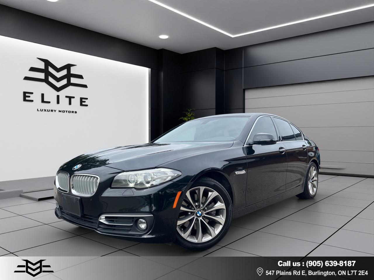 2014 BMW 5 Series 528i XDRIVE AWD - LEATHER - SUNROOF !! Photo3