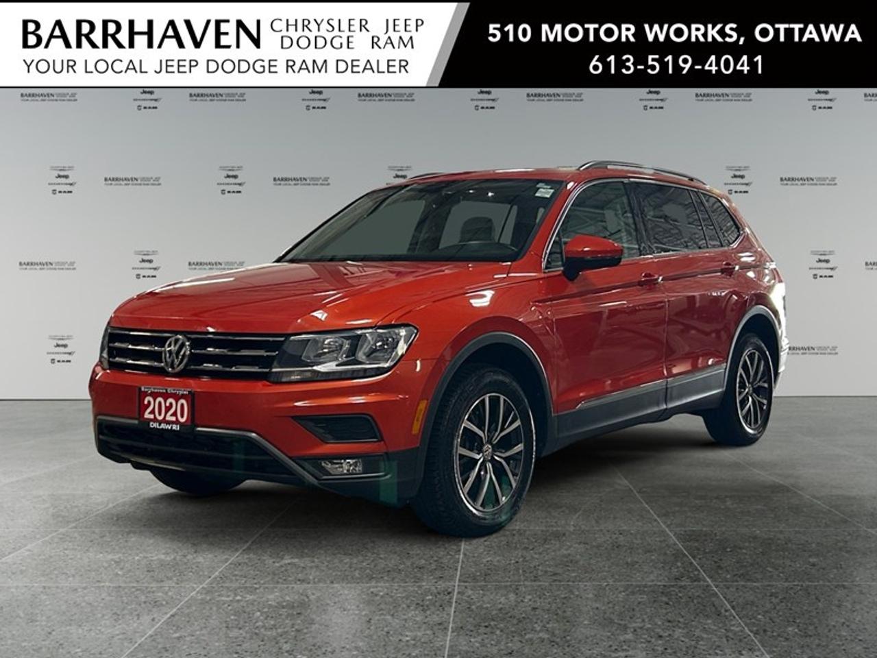Used 2020 Volkswagen Tiguan Comfortline 4MOTION | Low KM's for sale in Ottawa, ON