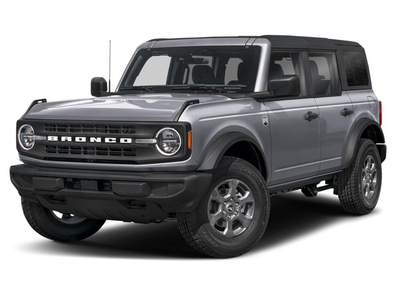 <p>Get ready to conquer the great outdoors with this brand-new 2026 Ford Bronco Big Bend, finished in a striking gray color, and equipped with a robust 4×4 drivetrain. Perfect for those who seek adventure with dependable handling.</p><p>The SUV's exterior is accentuated by the Black Appearance Package, featuring black appearance graphics, Black-Painted Moulded-In-Colour Grille, and Black Moulded-In-Colour Door Handles. Its rugged styling is further enhanced by Black Moulded-In-Colour Fender Flares and Sideview Mirror Caps. Also included is a Shadow Black Painted Hard Top, complete with a sound-deadening headliner and rear-window defroster and washer for additional convenience.</p><p>Inside, you'll find Smoked Truffle with Black Onyx marine-grade vinyl bucket seats, designed with comfort and endurance in mind, along with practical features like carpet flooring and a front MOLLE strap system. Enjoy heated front seats and mirrors, a leather steering wheel, and power windows for added comfort during your travels.</p><p>Modern technology abounds in this Bronco, outfitted with Bluetooth connection, a navigation system, a backup camera, and smart device integration. The safety-conscious will appreciate features like lane assist, brake assist, and parking sensors, ensuring peace of mind on every journey. Stay connected with a Wi-Fi hotspot and entertain passengers with satellite radio. The Bronco also comes with the EQUIPMENT GROUP 222A MID PACKAGE, enhancing your driving experience.</p><p>Ideal for adventure enthusiasts and active families who appreciate rugged reliability and modern conveniences. Don't miss the chance to drive this exceptional vehicle. Contact Summit Ford today for more information and to schedule a test drive!</p>