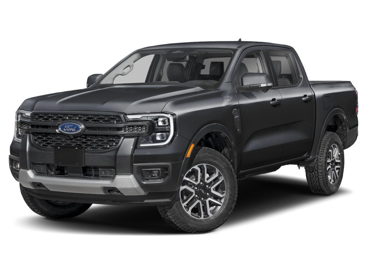 <p>Introducing the 2026 Ford Ranger LARIAT in a striking black finish, equipped with 4×4 capability for a confident drive on any terrain. The combination of the BLACK APPEARANCE PACKAGE and BLACK RUNNING BOARDS gives this truck an assertive stance, while the Black Centre Bar & Surround Grille accentuates its commanding presence.</p><p>The Ebony interior hosts ACTIVEX TRIMMED FRONT HEATED BUCKET SEATS, ensuring a comfortable drive throughout Canadian seasons. The driver enjoys a 10-way power adjustable seat with lumbar support and memory settings, matched by an 8-way adjustable passenger seat, complete with a flow-through console and floor shift for added convenience.</p><p>Technology enthusiasts will relish the cutting-edge features including a backup camera, navigation system, and smart device integration that make every journey seamless. Stay connected with the integrated Wi-Fi hotspot and indulge in premium sounds with satellite radio. The vehicle also comes with advanced safety and driver assistance features such as adaptive cruise control, lane assist, and parking sensors, ensuring peace of mind wherever you are headed.</p><p>Perfect for the adventurous and the practical alike, this Ranger LARIAT is the ideal match for those who seek performance and versatility in one package. Equipped with the TRAILER TOW PACKAGE, it's ready for all your towing needs. Experience it first-hand and contact Summit Ford today to make it yours!</p>