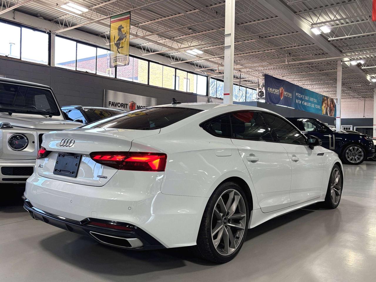 2021 Audi A5 Sportback Progressiv|S-LINE|QUATTRO|CLUSTERNAV|LEATHER|ROOF| Photo