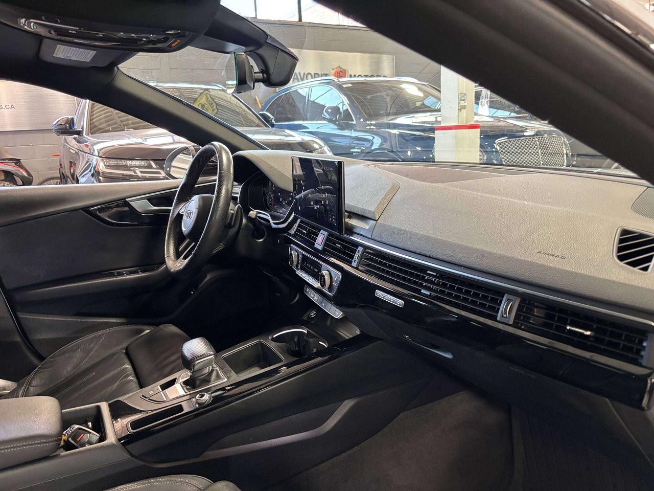 2021 Audi A5 Sportback Progressiv|S-LINE|QUATTRO|CLUSTERNAV|LEATHER|ROOF| Photo